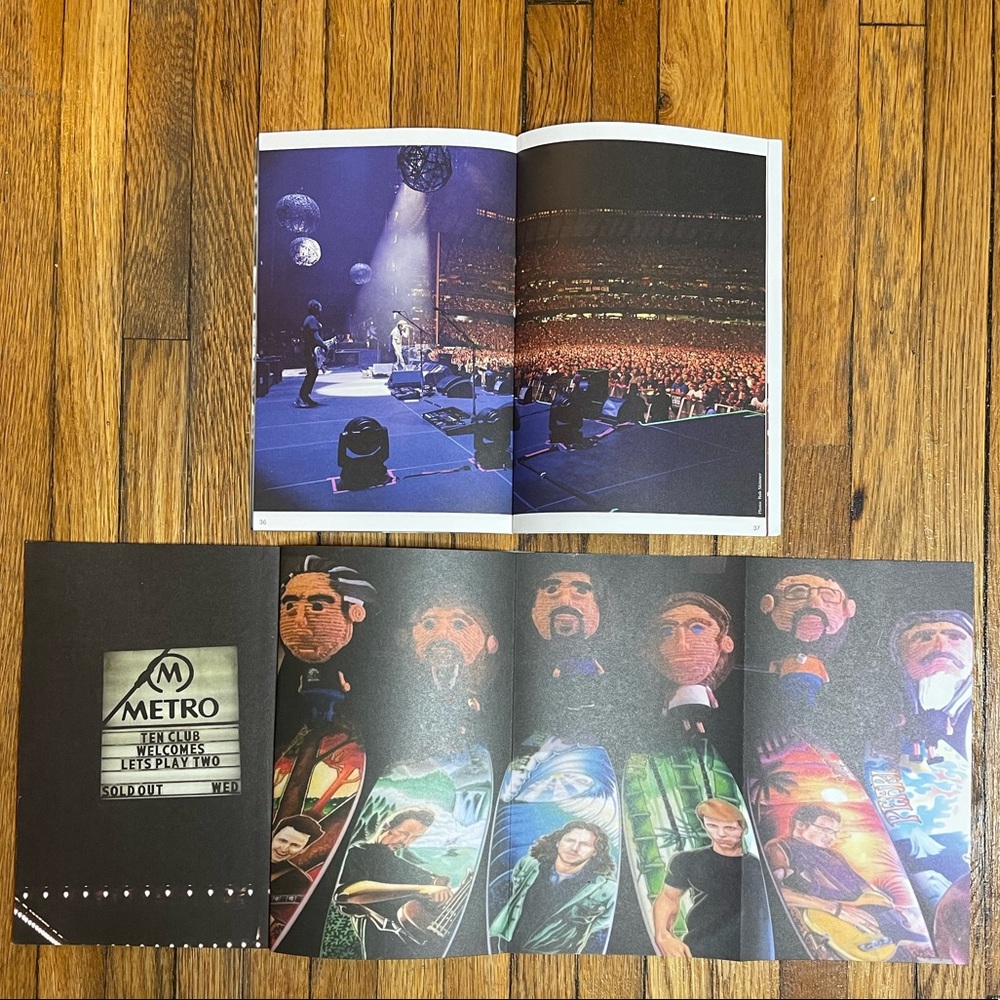 TWO BRAND NEW BOOKS FROM PEARL JAM( DEEP)